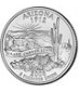 5 x 0,18 Oz Silber USA Quarter 2008-Arizona*