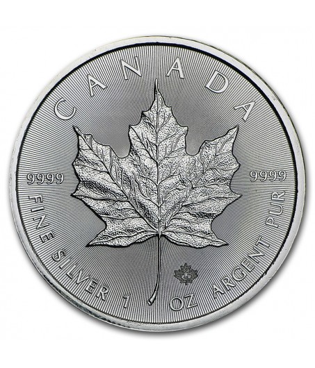 1 x 1 Oz Silber Maple Leaf 2024