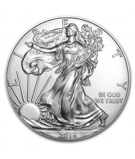1 x 1 Oz Silber American Eagle 2007