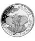 1 x 1 Oz Silber Somalia Elefant 2021*