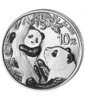 1 x 30 g Silber China Panda 2021*