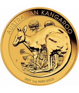 1 x 1 Oz Gold Nugget Känguru 2021
