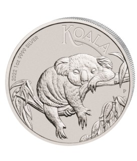 1 x 1 Oz Silber Australian Koala 2022