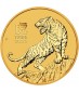 1 x 1/2 Oz Gold Lunar Tiger 2022