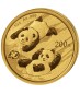 1 x 15 g Gold China Panda 2022