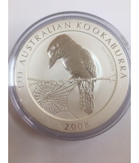10 Oz Silber Kookaburra 2008