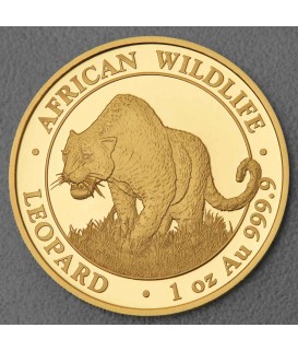1 oz Gold Somalia Leopard 2023