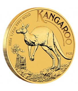 1 x 1/2 Oz Gold Australian Känguru 