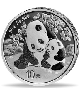 1 x 30 g Silber China Panda 2024*