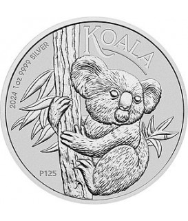 1 x 1 Oz Silber Australian Koala 2023