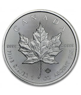 1 x 1 Oz Silber Maple Leaf 2021