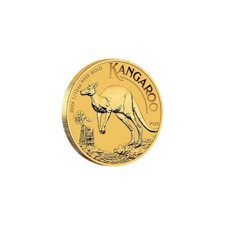 1 x 1/10 Oz Gold Australian Känguru 2024