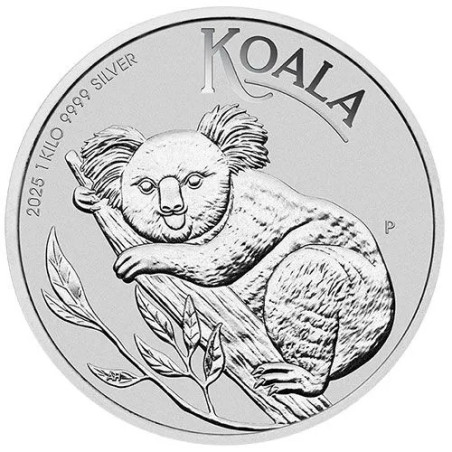 Silbermünze 1kg Koala von der Perth Mint