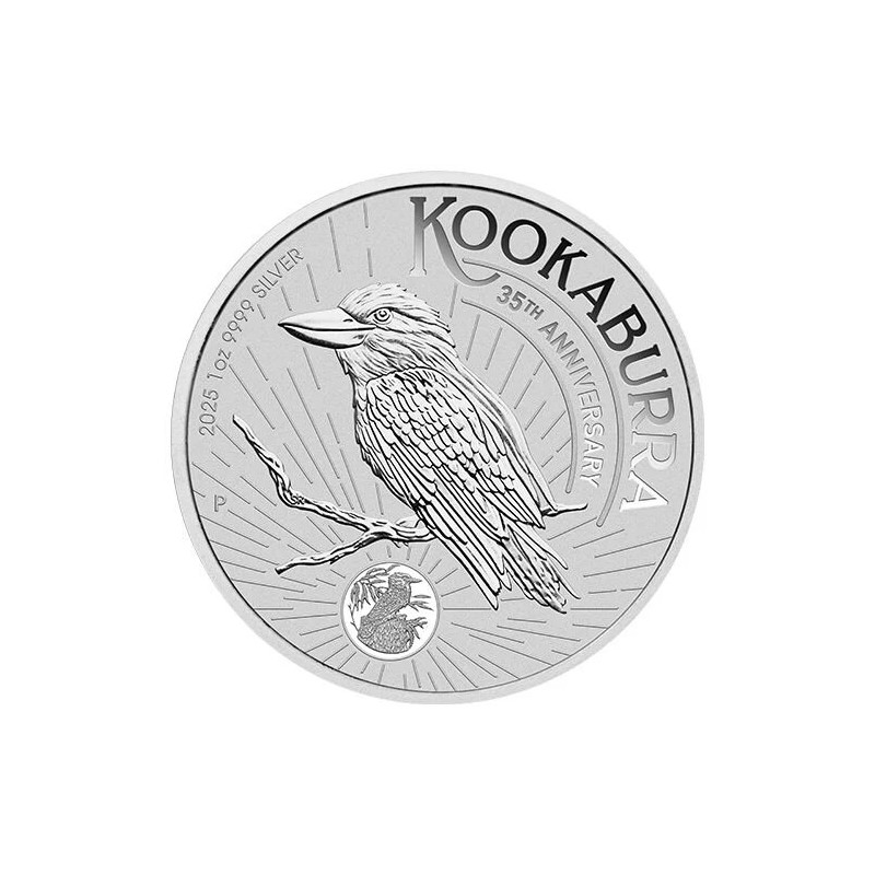 1 x 1 Oz Silber Kookaburra 2025 1 x 1 Oz Silber Kookaburra 2025