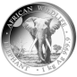 1 kg Silber Somalia Elefant 2025