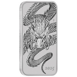 1 Unze Silber Münzbarren Dragon 2025