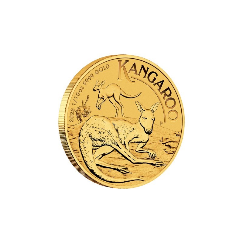 1 x 1/10 Oz Gold Känguru 2025 1 x 1/10 Oz Gold Känguru 2025