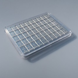 50 x 1g Silbertafeln, Tafelbarren