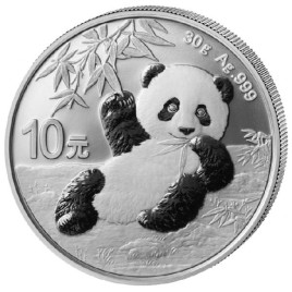 1 x 30 g Silber China Panda 2020*