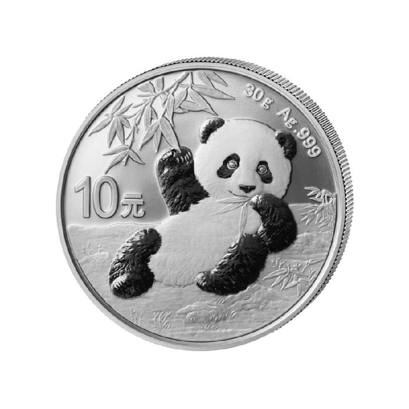 1 x 30 g Silber China Panda 2020*