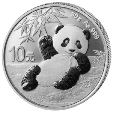 1 x 30 g Silber China Panda 2020*