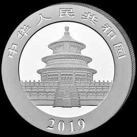 1 x 30 g Silber China Panda 2020*