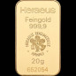 20 g Goldbarren Heraeus Kinebar