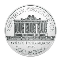 1 x 1 Oz Silber Philharmoniker 2024