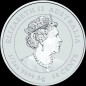 1 x 1/2 Oz Silber Lunar III Ochse 2021*