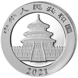 1 x 30 g Silber China Panda 2021*