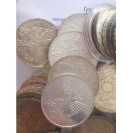25 x 10 DM Silbermünzen*