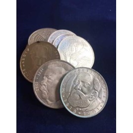 100 x 5 DM Gedenkmünzen divers