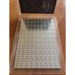 100 x 1g Silbertafeln-Valcambi CombiBar