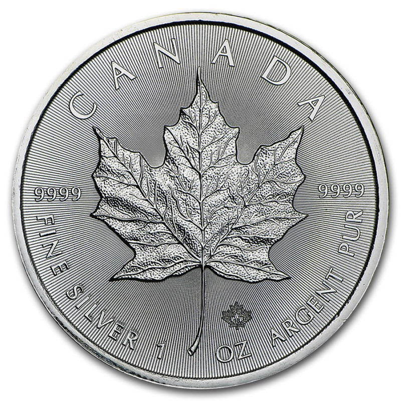 1 x 1 Oz Silber Maple Leaf 2016*