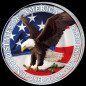 2 x 1 Oz Silber Eagle 21 - color* 2 x 1 Oz Silber Eagle 21 - color*