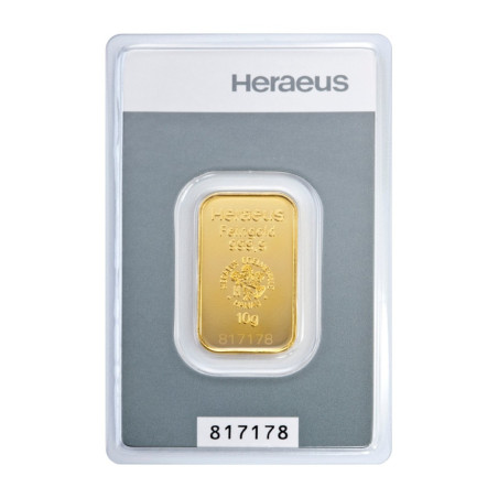 10 g Goldbarren