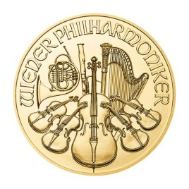 1 x 1 Oz Gold Philharmoniker
