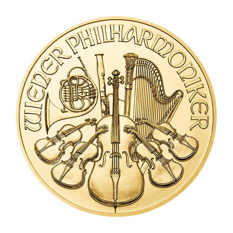 1 x 1 Oz Gold Philharmoniker 2025