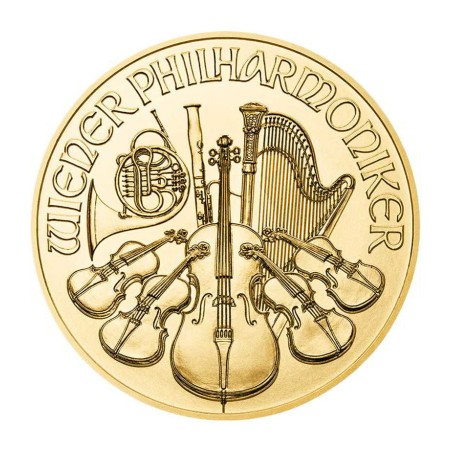 1 x 1 Oz Gold Philharmoniker