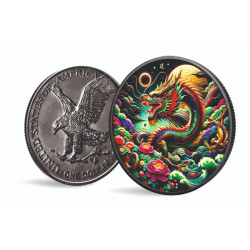 1 Oz Silber American Eagle-Dragon-Magic 2024*