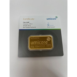 50 g Goldbarren Heraus