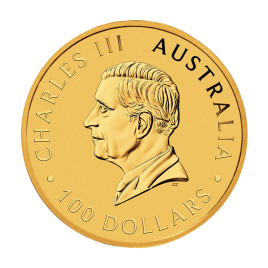 1 x 1 Oz Gold Nugget Känguru 2025