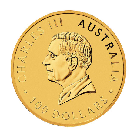 1 x 1 Oz Gold Nugget Känguru 2025
