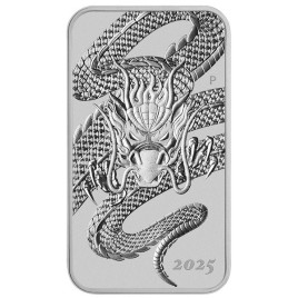 1 Unze Silber Münzbarren Dragon 2025