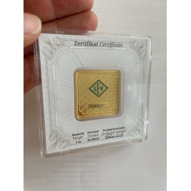 1 Unze Goldbarren Schloss Güldengossa