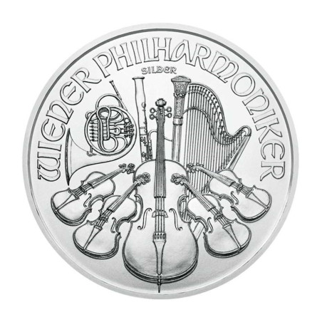 1 x 1 Oz Silber Philharmoniker 2021*