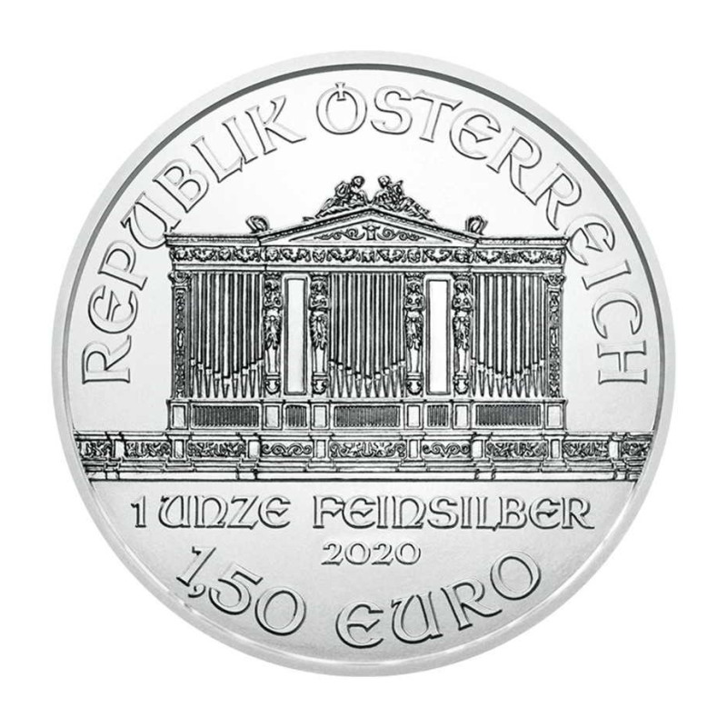 1 x 1 Oz Silber Philharmoniker 2021*