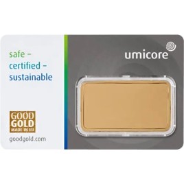 1 Unze Goldbarren Umicore