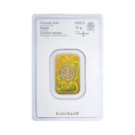 10 g Goldbarren Heraeus-Kinebar