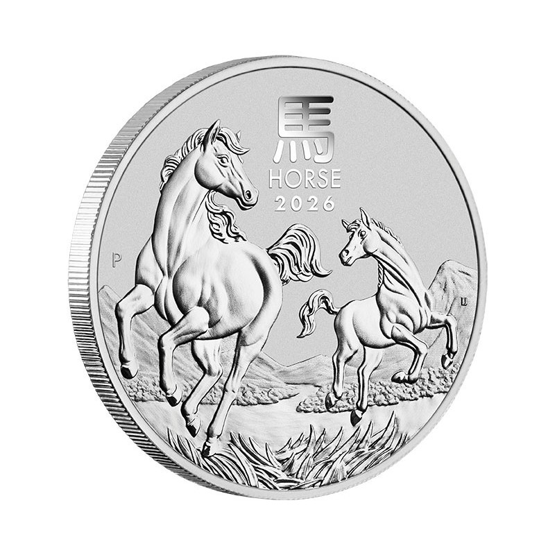 1 Oz Silber Lunar III Pferd 2026 1 Oz Silber Lunar III Pferd 2026